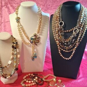 Beautiful Crystal Glass Gemstone Lot